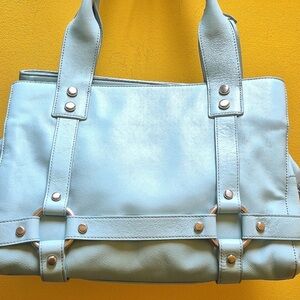 VINTAGE LEATHER JUICY LARGE SATCHEL